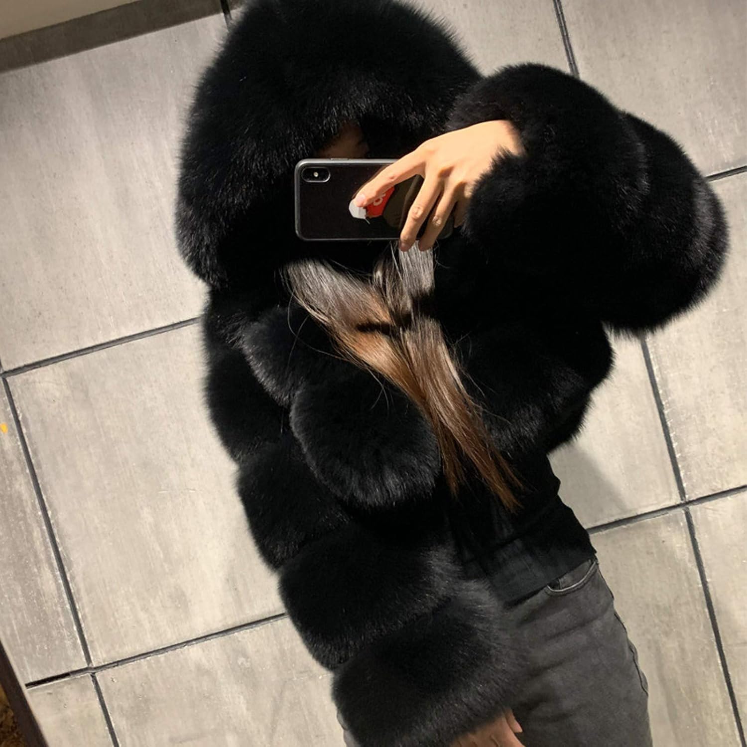 Faux Fur Coat