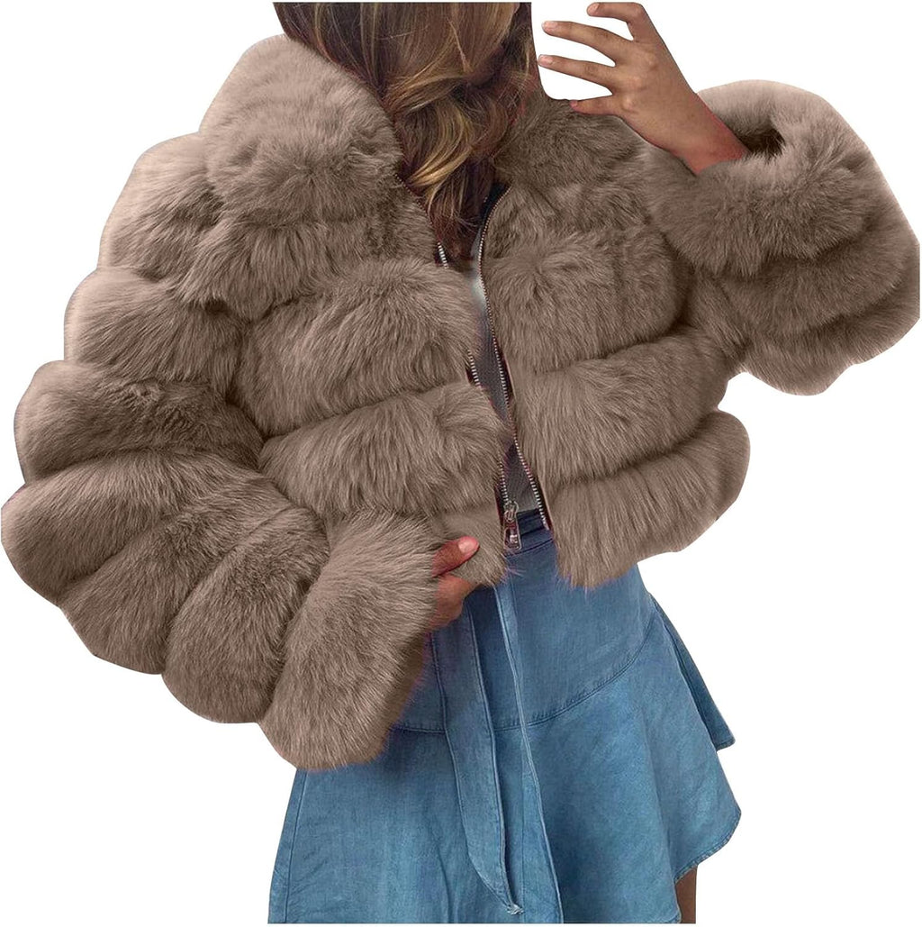 Faux Fur Coat