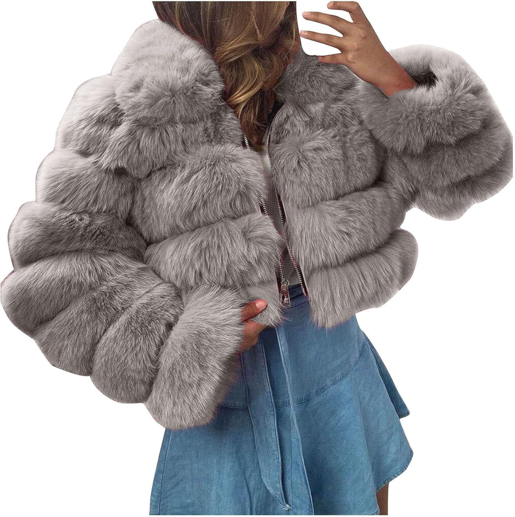 Faux Fur Coat