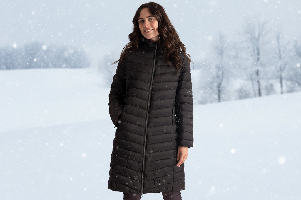 Women'S Jacket Dorro - COLDHEAT Technology, Padded, Stitched Baffles, Welted Zip Pocket, Chin Guard, Flat Cuffs, Inner Front Storm Flap, Toggle Adjuster, Grown on Hood