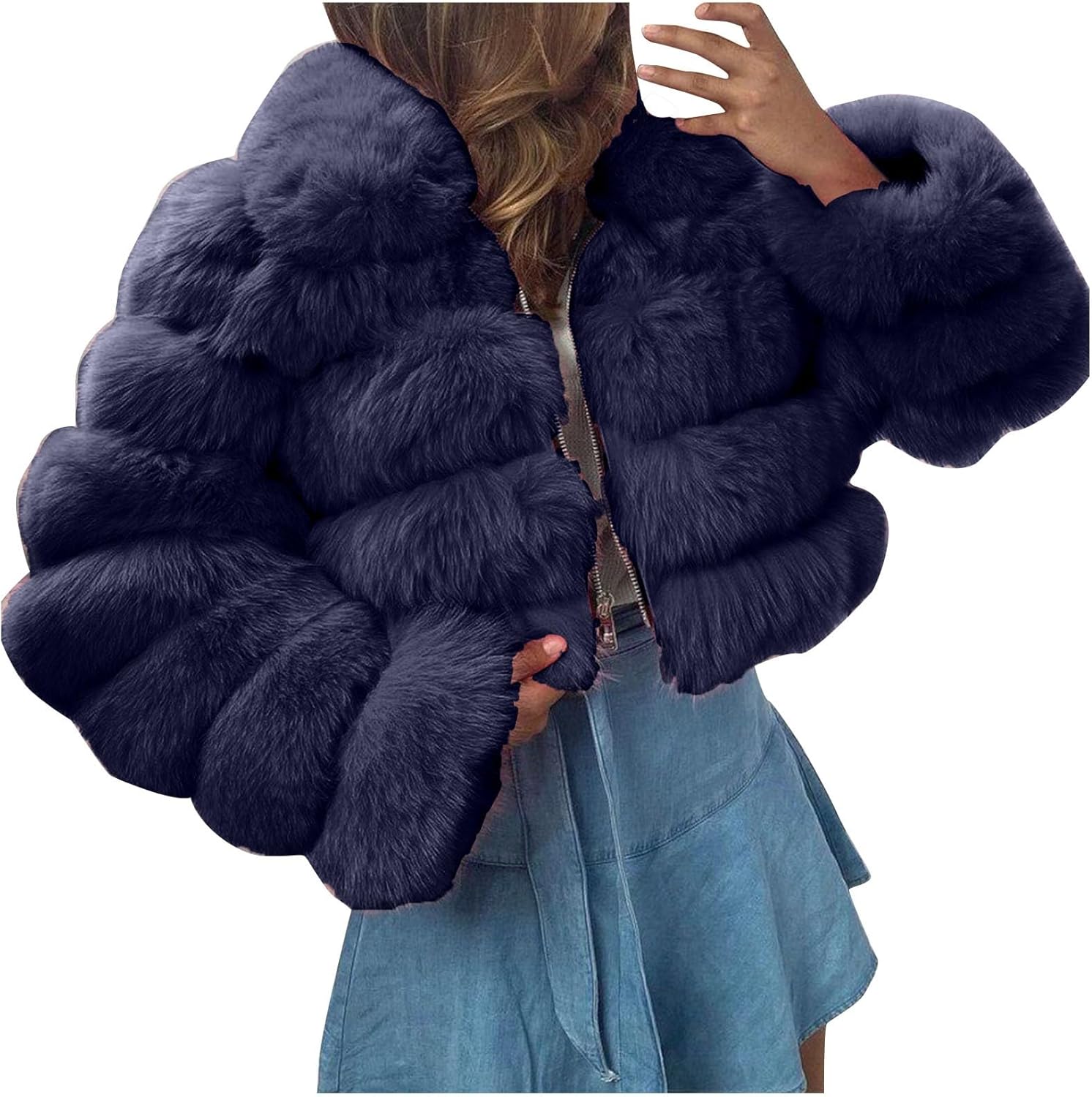 Faux Fur Coat