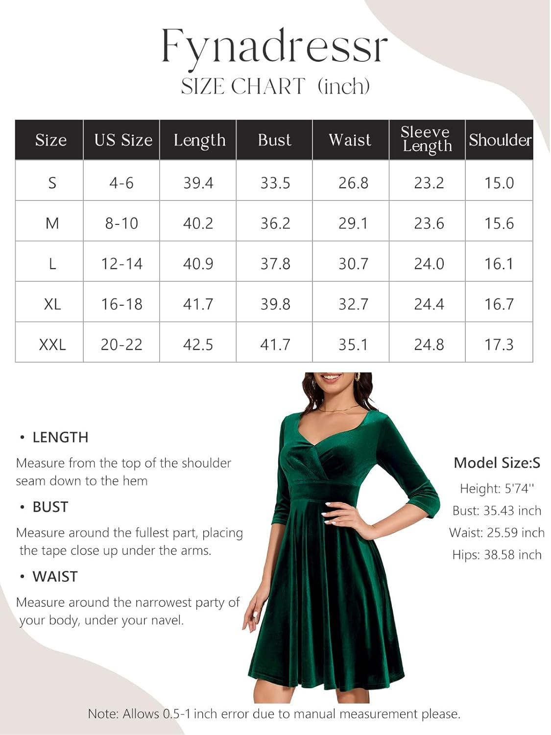 Women'S Velvet Christmas Party Dress Long Sleeve a Line Midi Swing Vintage Formal Wedding Cocktail Prom Gown