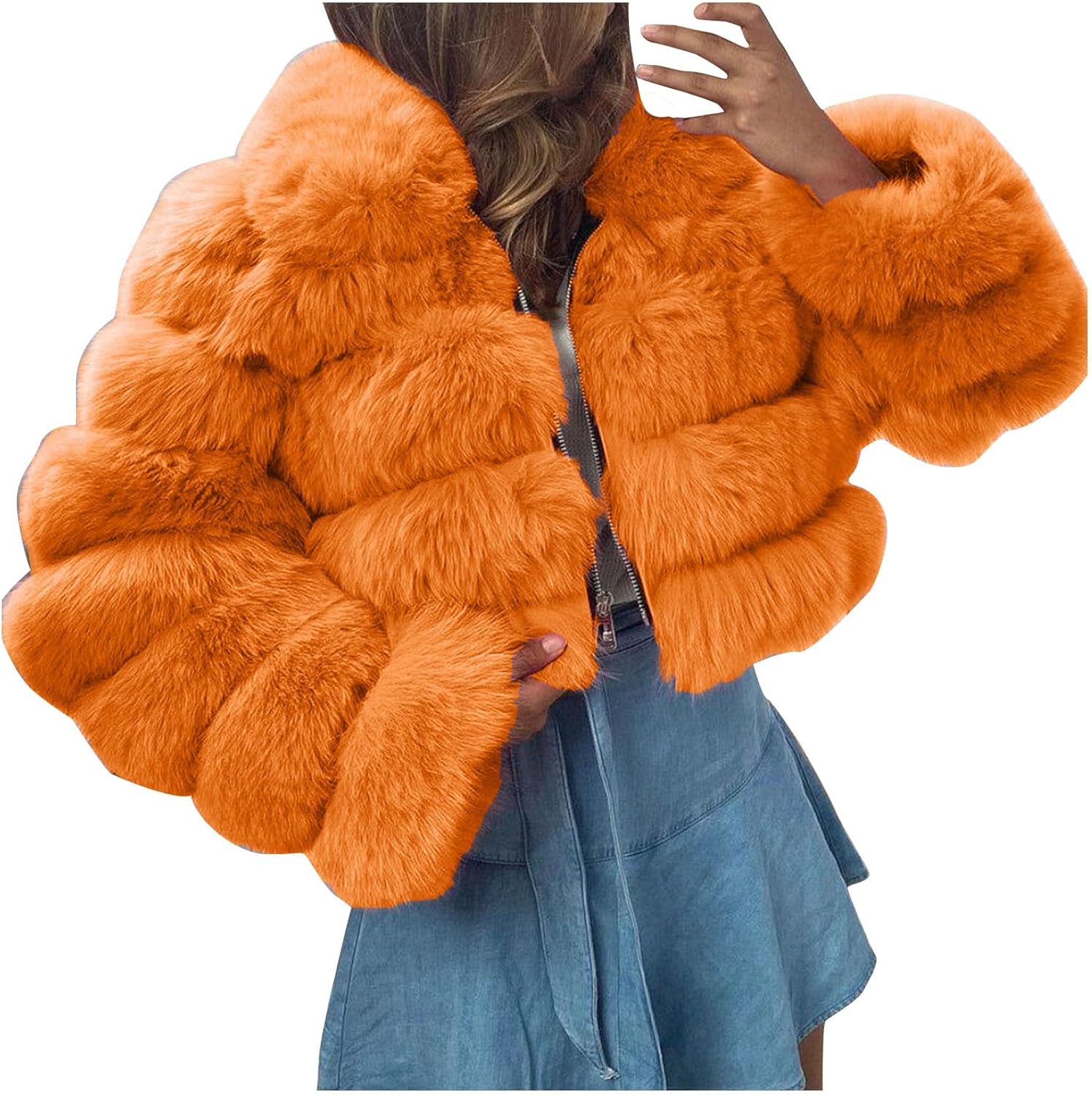 Faux Fur Coat