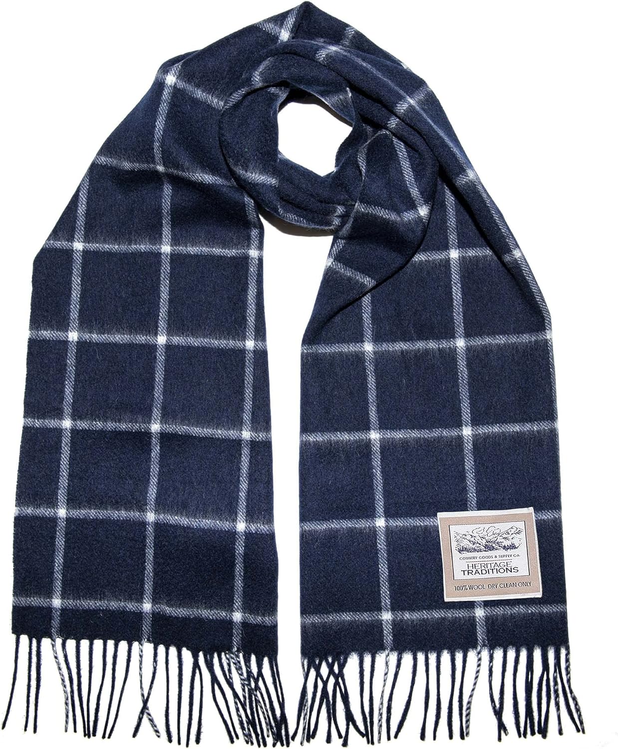 100% Pure Wool Tartan Scarves Shawls and Wraps