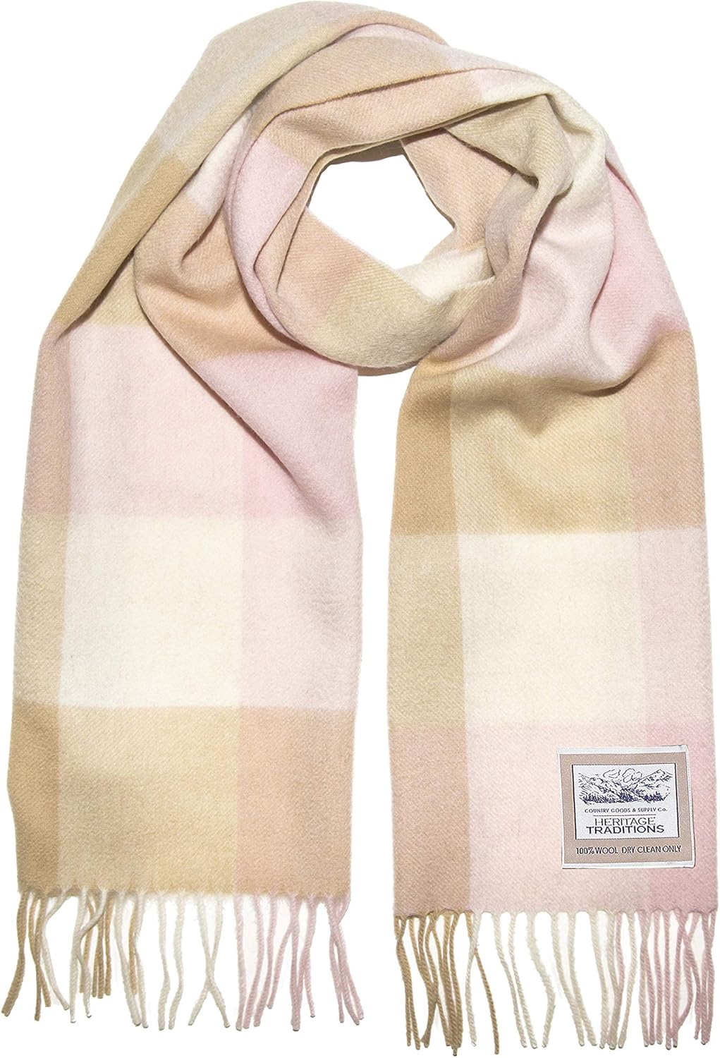 100% Pure Wool Tartan Scarves Shawls and Wraps