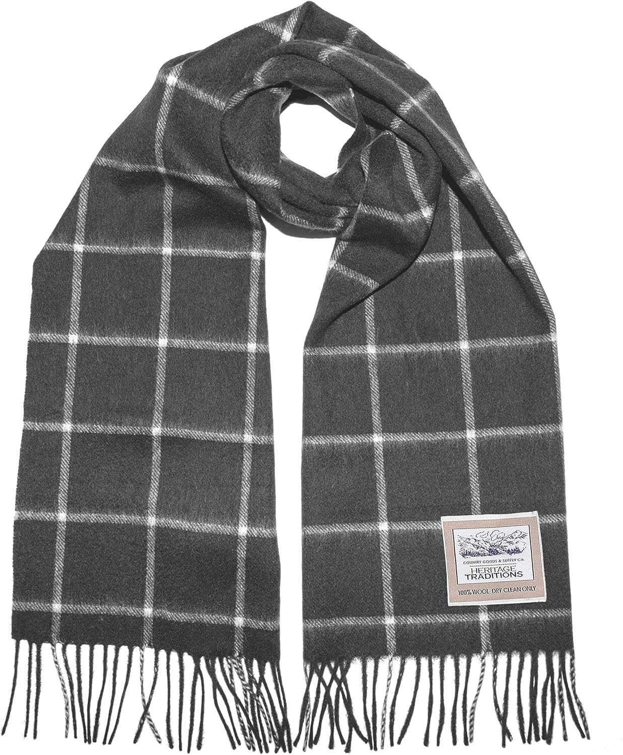 100% Pure Wool Tartan Scarves Shawls and Wraps