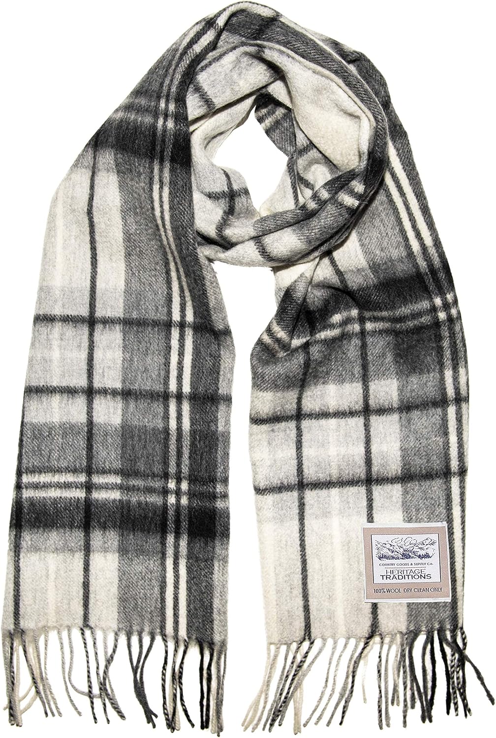 100% Pure Wool Tartan Scarves Shawls and Wraps